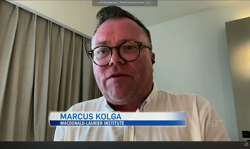 Marcus on CTV News December 24/25 to Discuss Ukraine/EU Peace Proposal