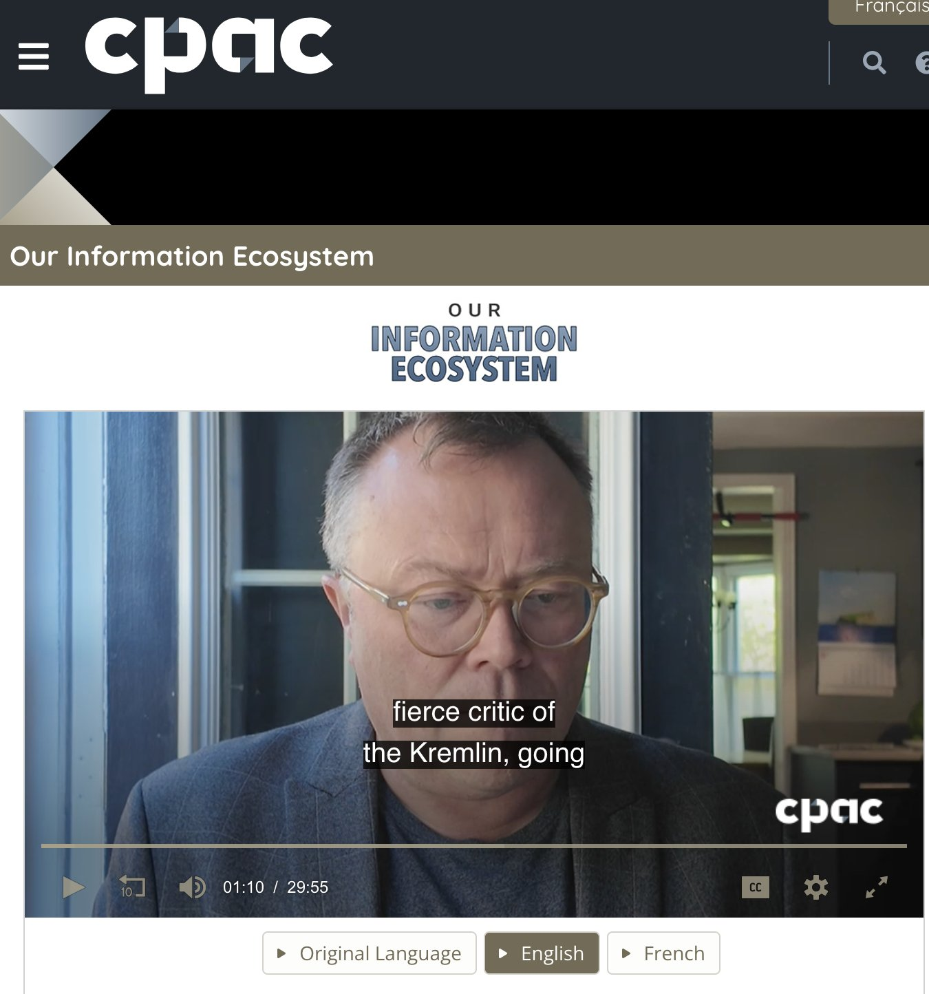 CPAC Documentary on Transnational Repression Features Interview with Marcus Kolga